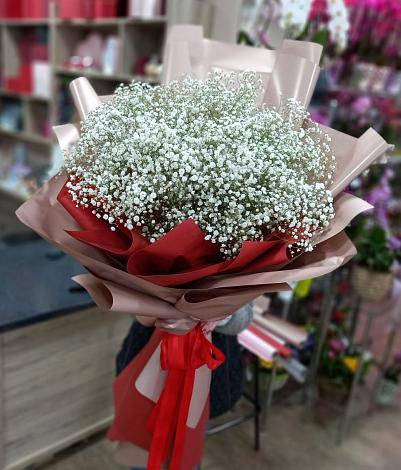 Букет цветов из: Гипсофила в Черге