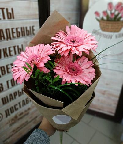 Букет цветов из: Герберы в Черге