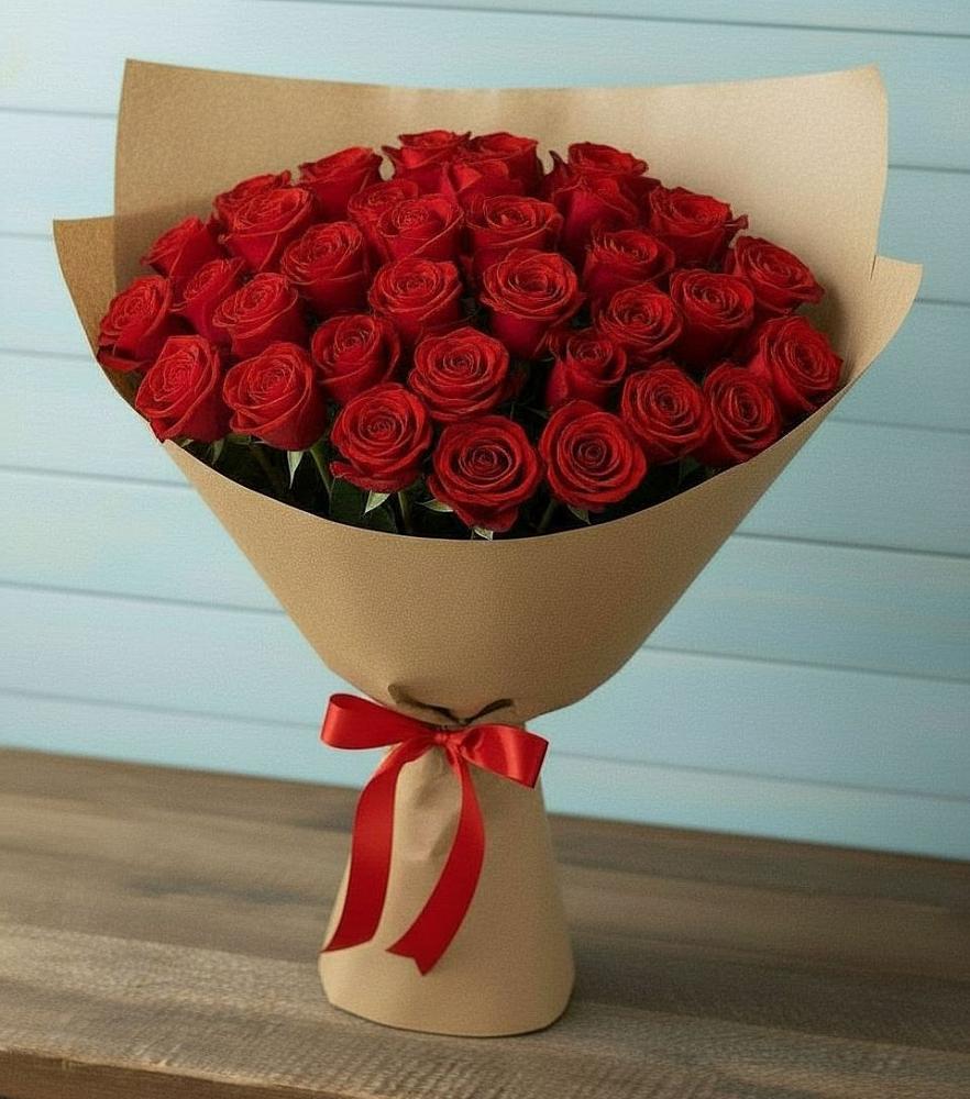 Букет Красные розы Милано в Черге