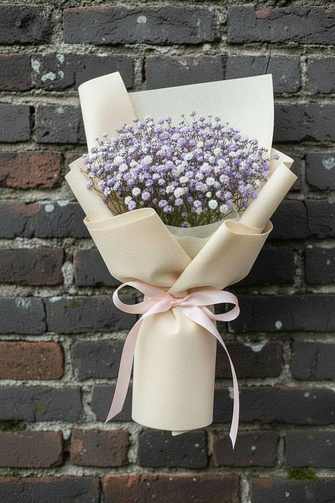 Букет цветов из: Гипсофила в Черге