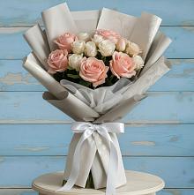 Букет цветов из:  Розы в Черге