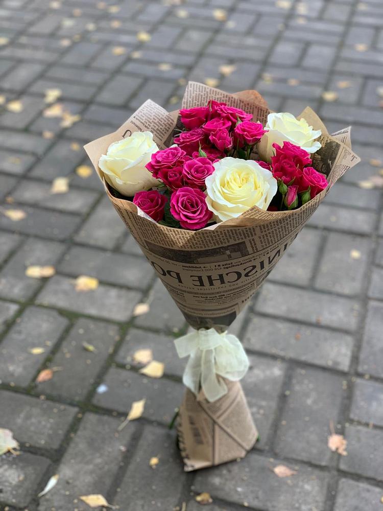 Букет цветов из: Розы в Черге